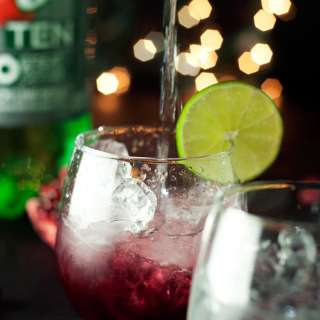 Pomegranate Lime Spritzer
