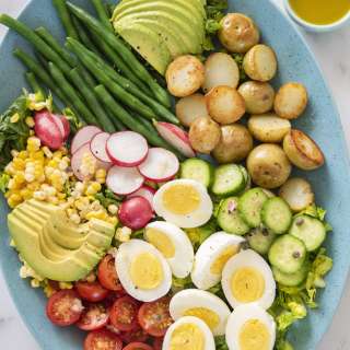 Vegetarian Nicoise Salad