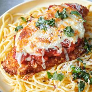Crispy Chicken Parmesan
