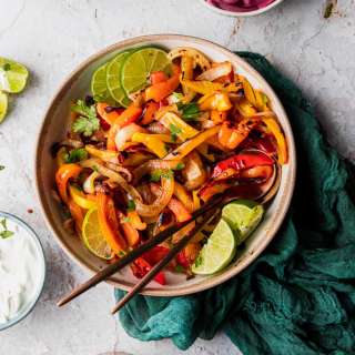 Fajita Veggies (Chipotle Copycat)