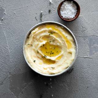 Herb Butter Creamy Mashed Potatoes