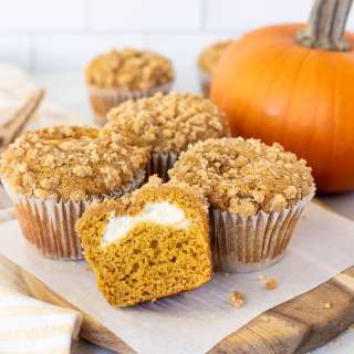 Pumpkin Cream Cheese Muffins