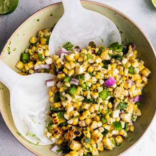 Roasted Chili Corn Salsa