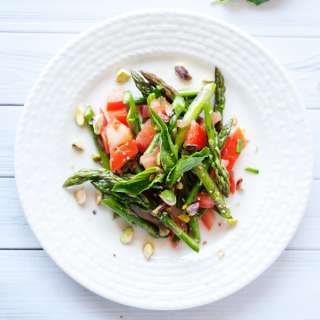 Tomato and Asparagus Salad