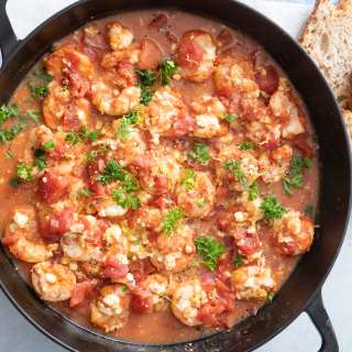 Greek Style Shrimp