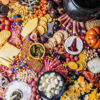 Halloween Charcuterie Board (Char BOO terie Board)