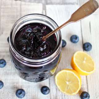 Simple Blueberry Jam - no pectin, just 3 ingredients!