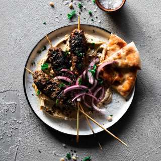 Middle Eastern Spiced Beef Kabobs