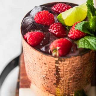 Raspberry Mule Cocktail