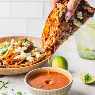 Birria Chicken Tacos
