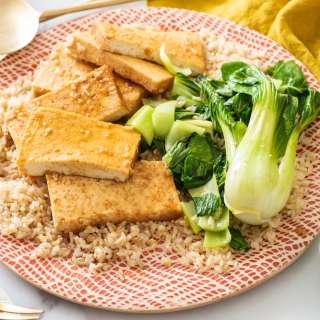 Sweet Gingery Tofu