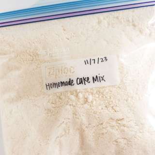 Homemade Cake Mix
