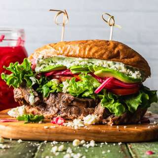 Mexican Carne Asada Torta