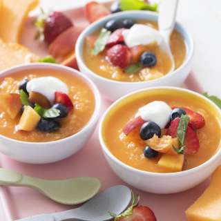 Summer Fruit Gazpacho