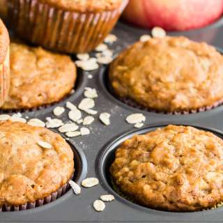 Apple Banana Muffins