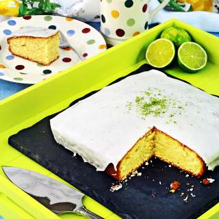Easy Iced Lime Cake