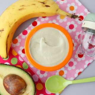Banana Avocado Puree