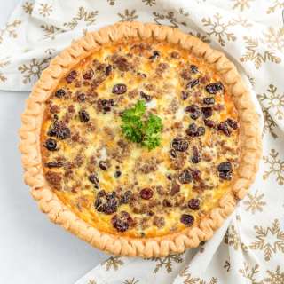 Christmas Breakfast Quiche