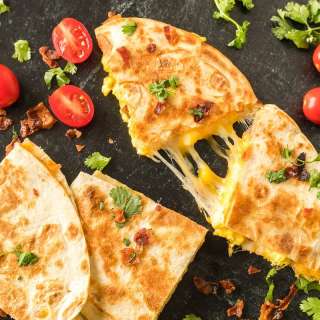 Easy Breakfast Quesadillas