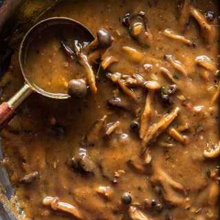 Easy Mushroom Gravy Recipe