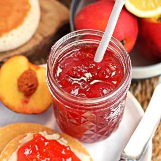 Easy Nectarine Jam (No added pectin)