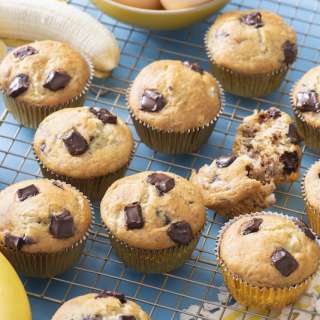 Banana Chocolate Chip Muffins