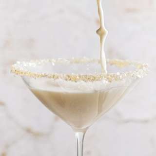 Decadent White Chocolate Martini