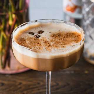 Easy Pumpkin Spice Espresso Martini Cocktail