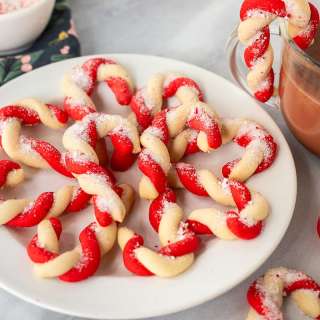 Candy Cane Cookies