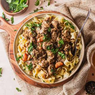Pot Roast Stroganoff (Slow Cooker Recipe)