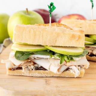 Turkey and Brie Sandwich