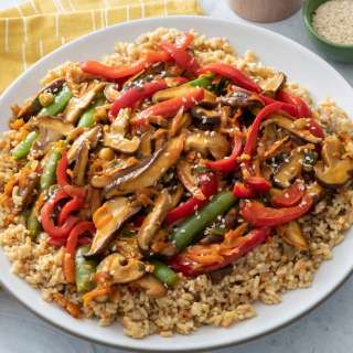 Shiitake Veggie Stir Fry