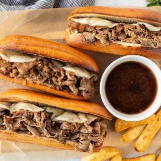 French Dip Sandwiches