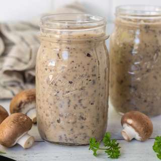 Homemade Condensed Cream of Mushroom Soup