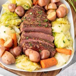 Instant Pot Corned Beef and Cabbage