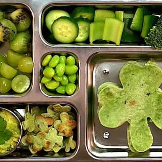 St. Patrick's Day School Lunch