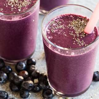 Blueberry Chia Smoothie