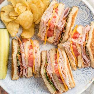 Easy Lunch Ideas - Club Sandwich