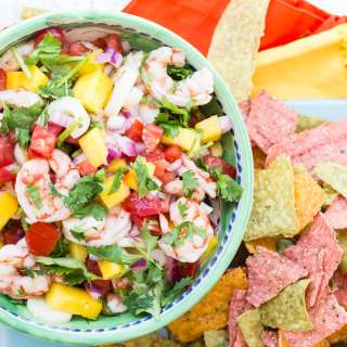 Mango Shrimp Ceviche