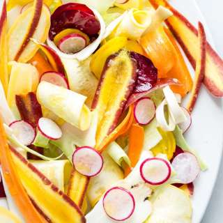 Shaved Vegetable Salad