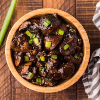 Baby Bella Mushrooms with Teriyaki