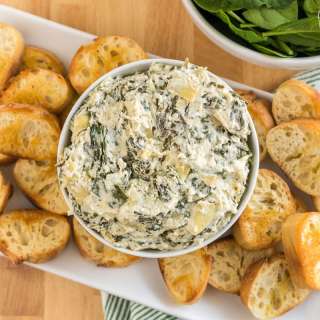 Crockpot Spinach Artichoke Dip