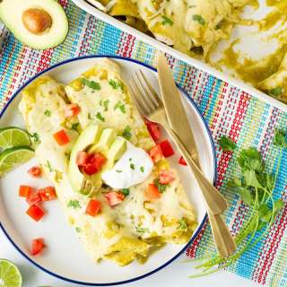 Spinach Enchiladas