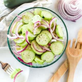 Cucumber Salad with Vinegar