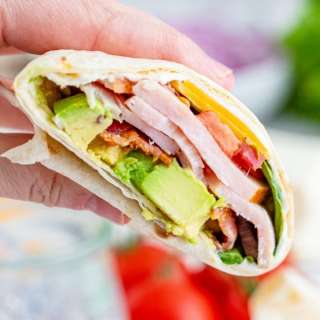 Ham and Cheese Wraps