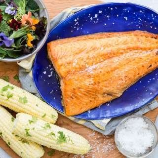 Simple Broiled Salmon