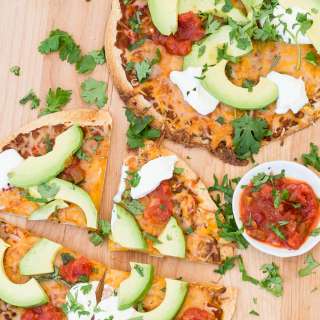 Mexican Tortilla Pizza