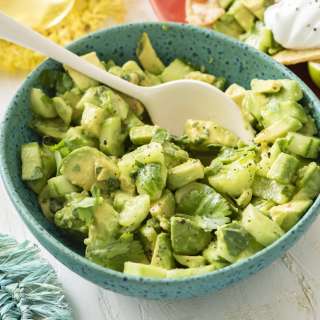 Cucumber Avocado Salsa