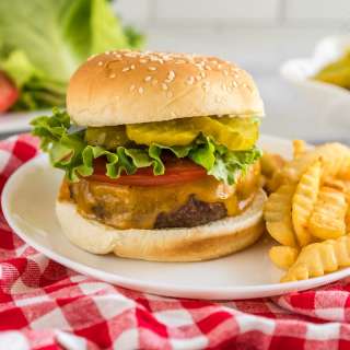 Air Fryer Hamburger Patties