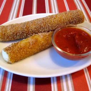 Baked Mozzarella Sticks